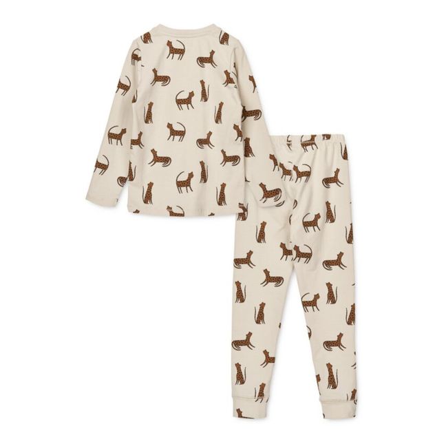 Wihelm Organic Cotton Pajamas Set | Beige