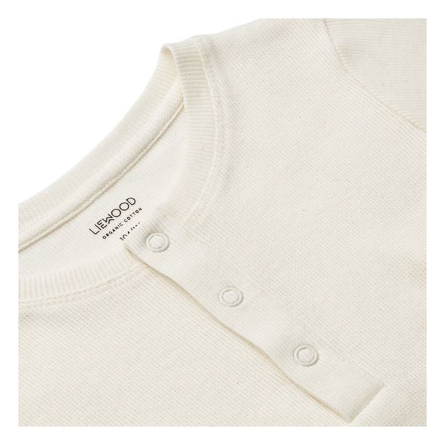 Wihelm Organic Cotton Pajamas Set | Ecru