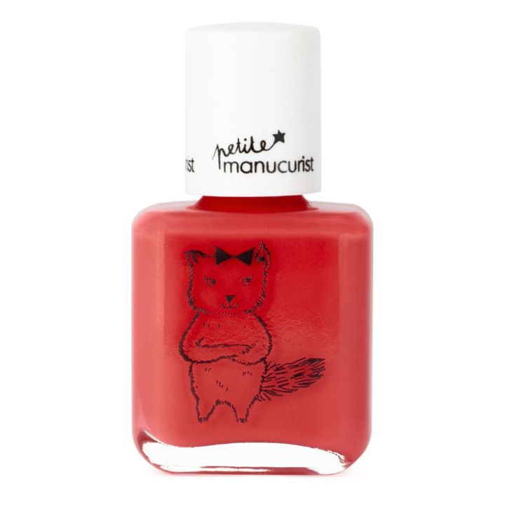 Esmalte de uñas infantil La gatita Kiki - 8 ml | Rouge coquelicot- Imagen del producto n°0