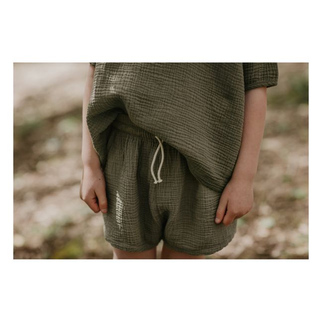Short Coton Bio | Sauge