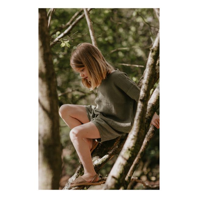 Shorts Bio-Baumwolle | Salbei