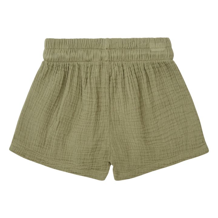 Shorts in cotone organico | Salvia- Immagine del prodotto n°3