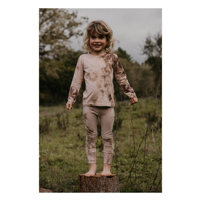 T-Shirt Tie and Dye Coton Bio | Rose