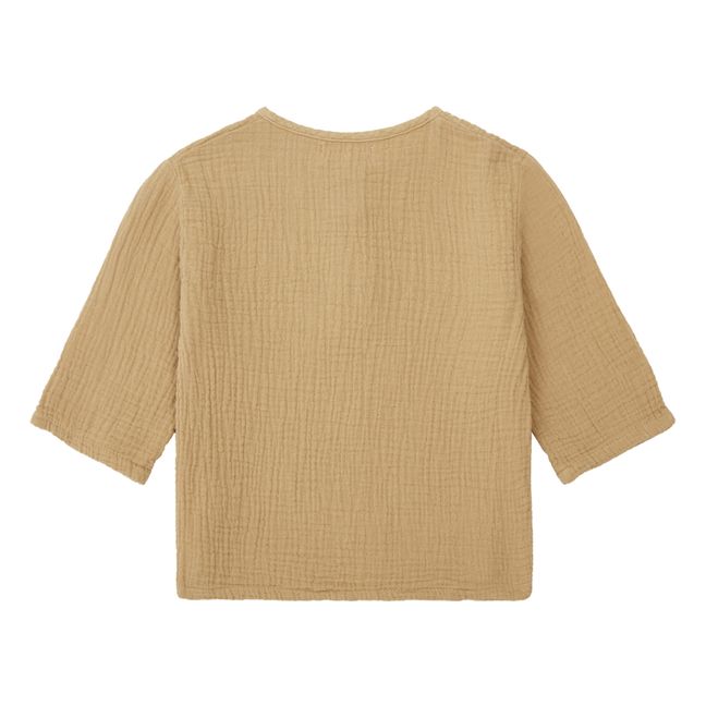 Blouse Coton Bio | Camel