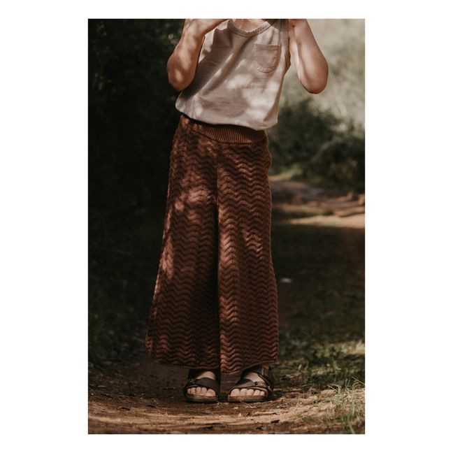 Hose Etta Bio-Baumwolle | Braun