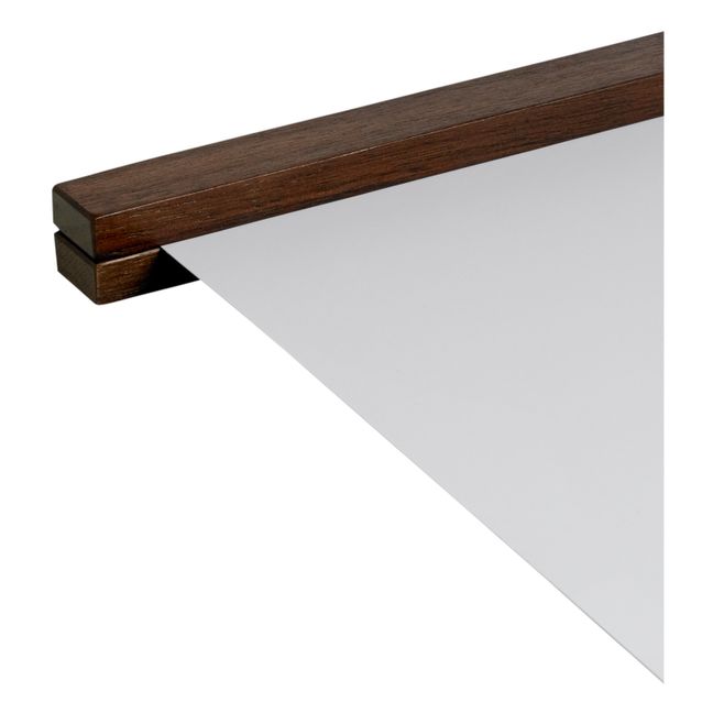 Walnut Poster Holder | Brown