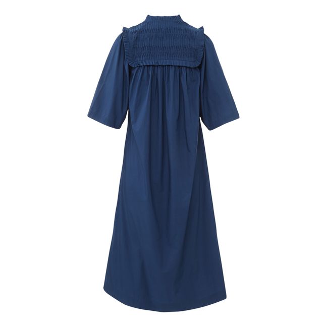 Abito Birdy in popeline di cotone | Blu