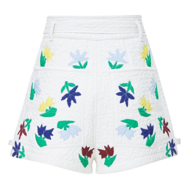 Sirva Floral Shorts | Bianco