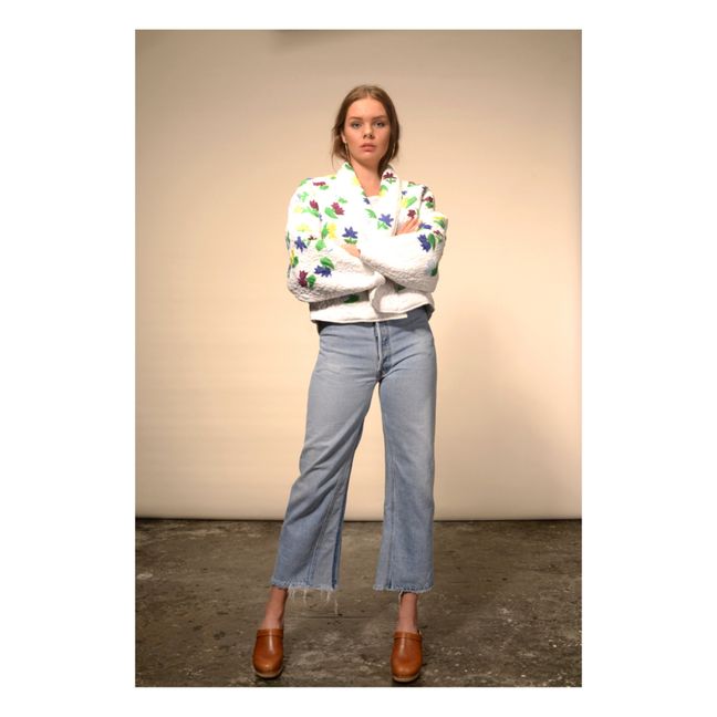 Sirva Floral Jacket | Bianco
