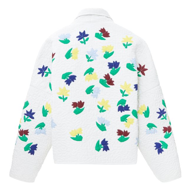 Sirva Floral Jacket | Bianco
