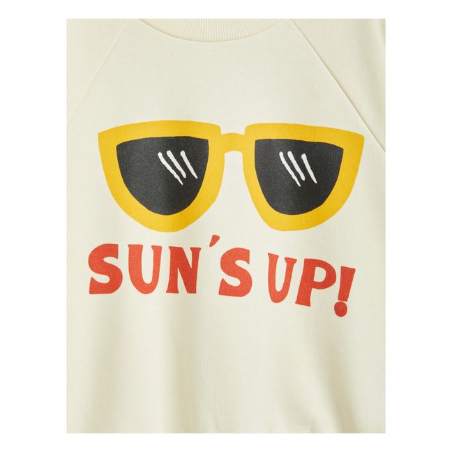 Sweat Coton Bio Sun's Up | Seidenfarben