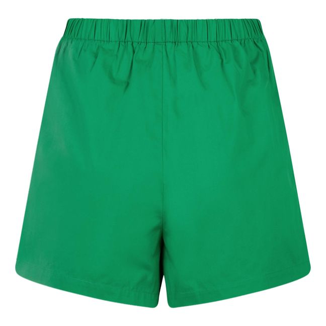 James Organic Cotton Pyjama Shorts | Verde