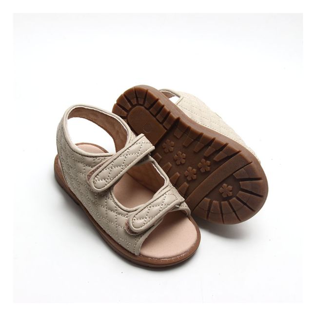 Sandales Wanderer Cuir | Ecru