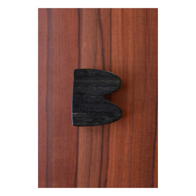 Boutons de porte - Patères Yayoi - Set de 2 | Ebène