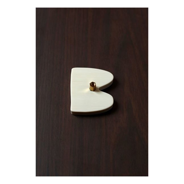 Boutons de porte - Patères Yayoi - Set de 2 | Ivoire