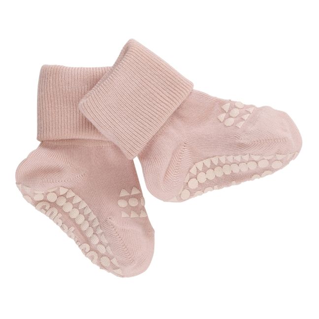 Non-Slip Cotton Socks | Pink