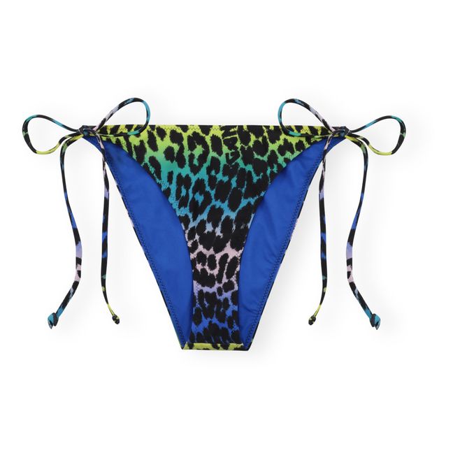 Bas de Maillot Imprimé Léopard Matières Recyclées | Blu