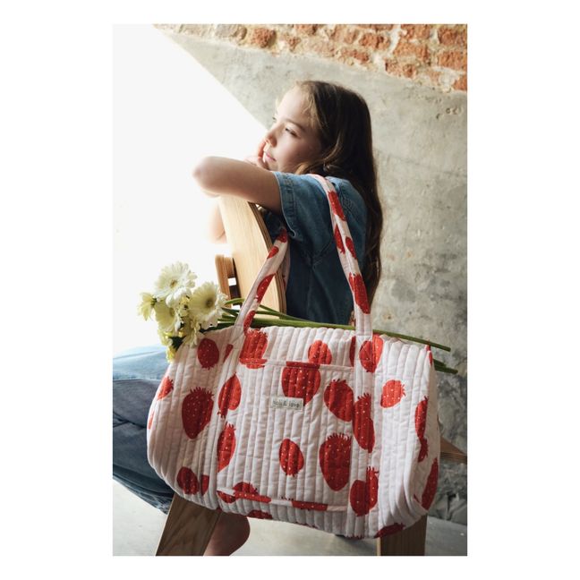 Organic Cotton Weekend Bag | Rosso
