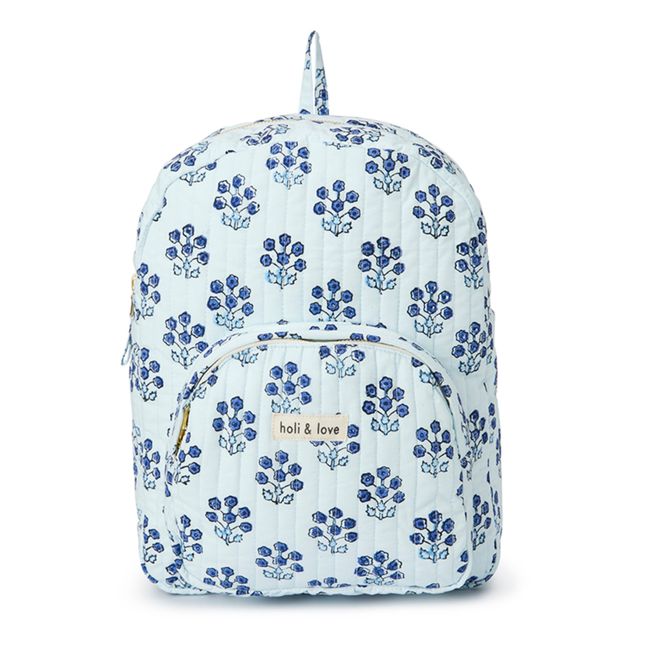 Organic Cotton Backpack  | Blu
