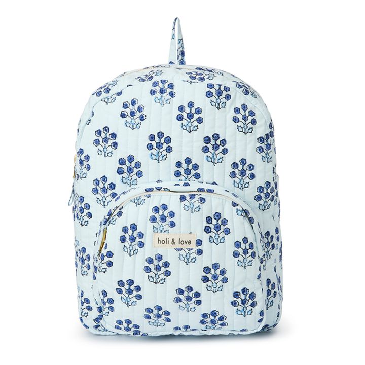 Organic Cotton Backpack  | Blau- Produktbild Nr. 0