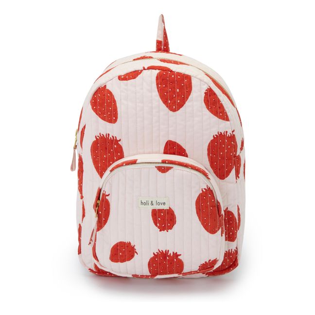 Organic Cotton Backpack  | Rojo