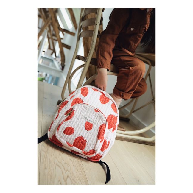Organic Cotton Backpack  | Rosso