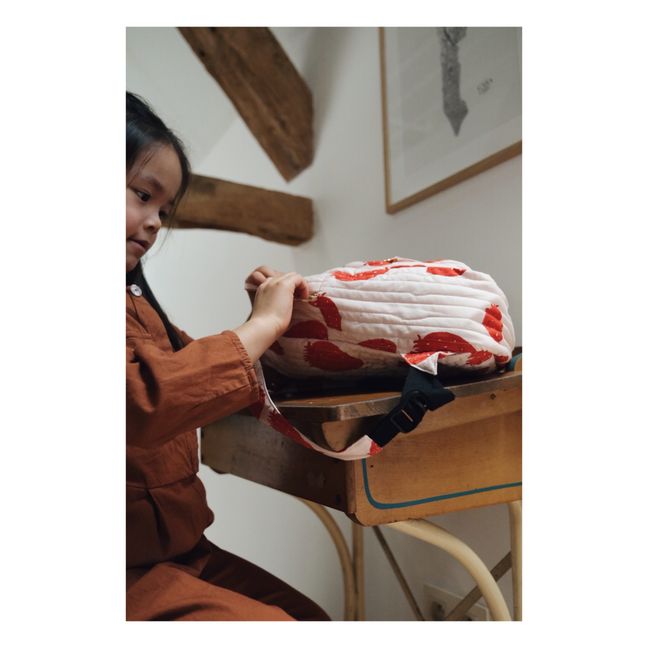Organic Cotton Backpack  | Rojo