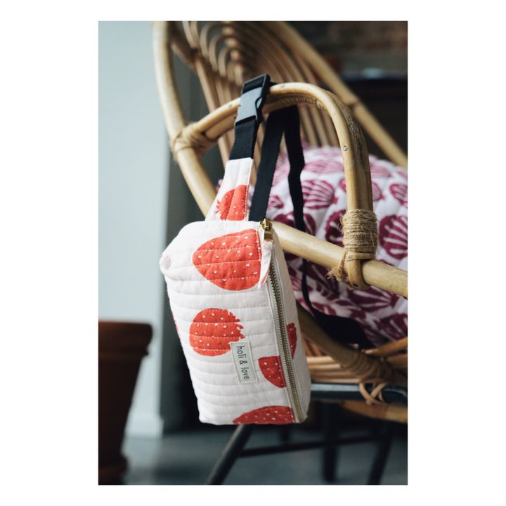 Organic Cotton Bum Bag | Rojo- Imagen del producto n°4