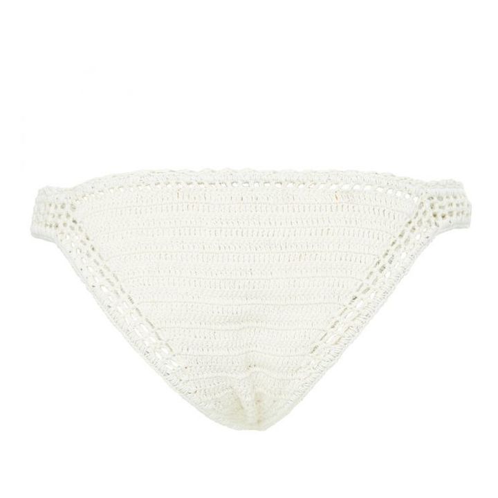 Classic Crochet Bikini Bottoms | Natural- Imagen del producto n°3