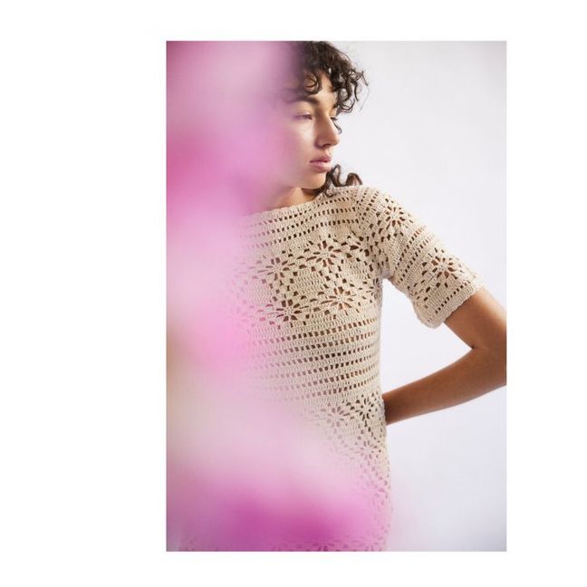 Abito in maglia Edith | Avorio
