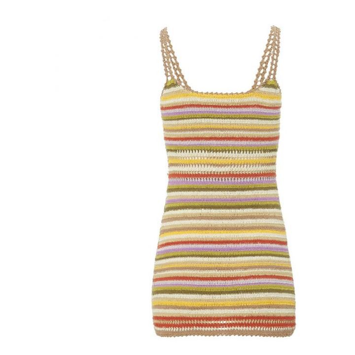 Rahi Crochet Mini Dress | Topo- Imagen del producto n°7