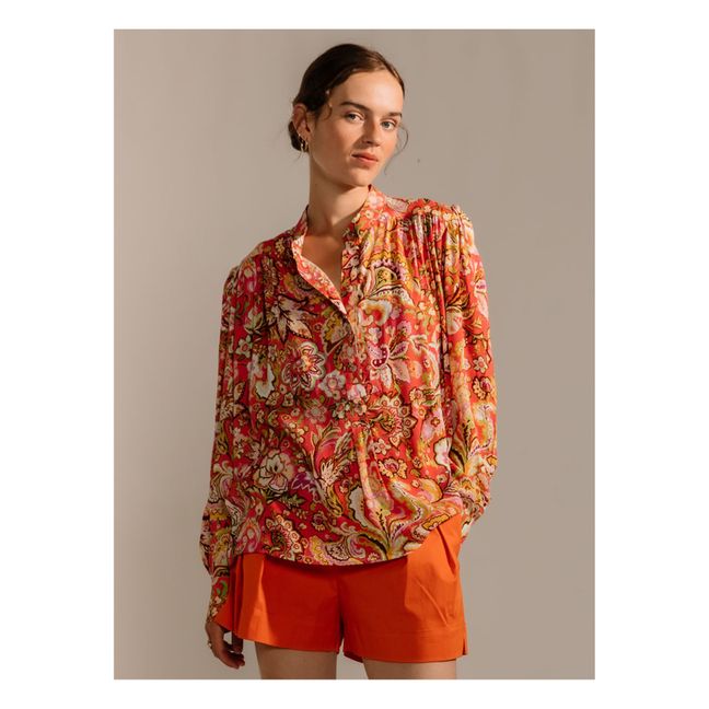 Garance Bangalore Blouse | Rosa Litchi