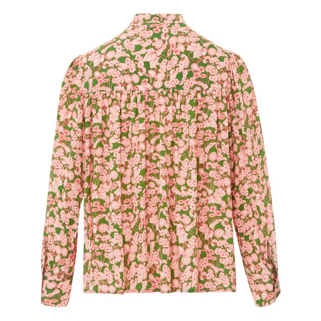 Garance Loganberry Blouse | Rosa