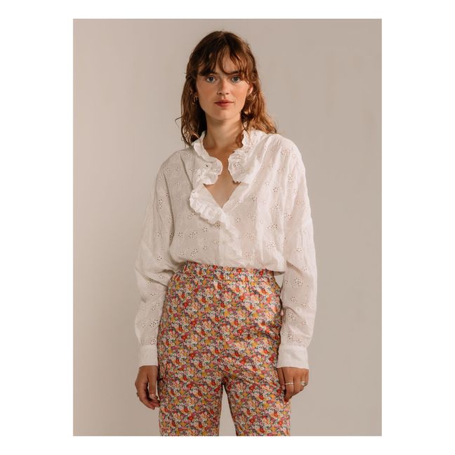 Georgia Venus Blouse | Bianco