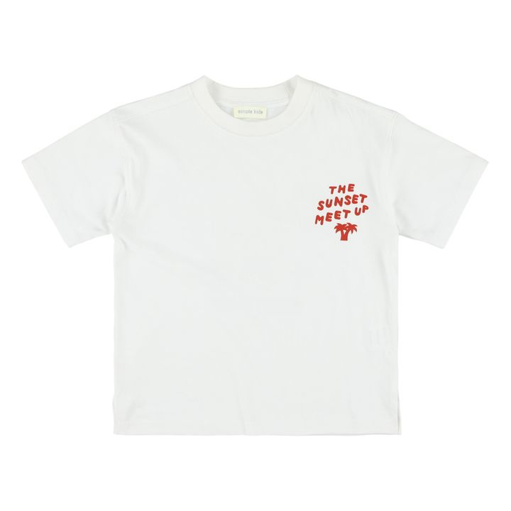 Sunset T-Shirt | Weiß- Produktbild Nr. 0