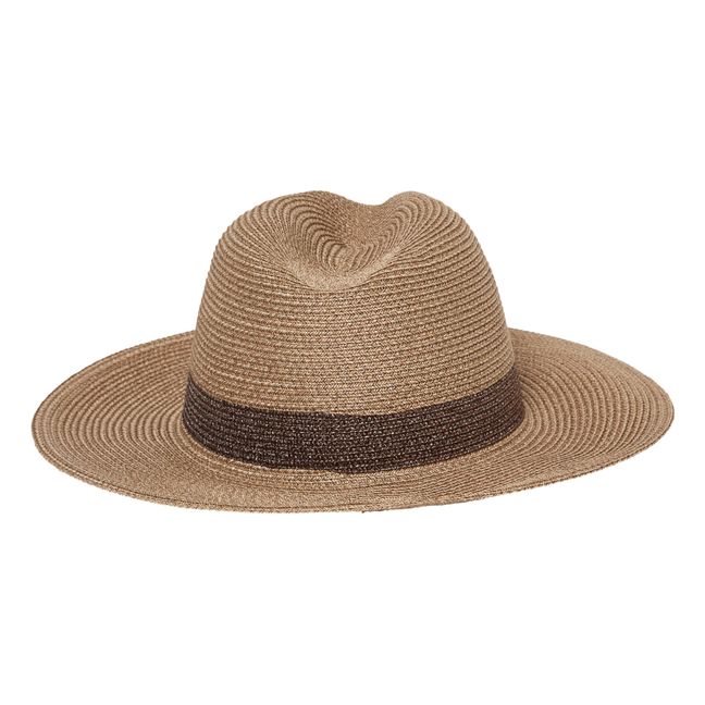 Portofino Lurex Hat | Bronze