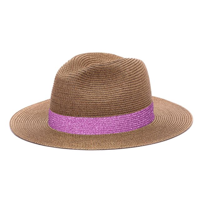 Chapeau Portofino Lurex | Rose