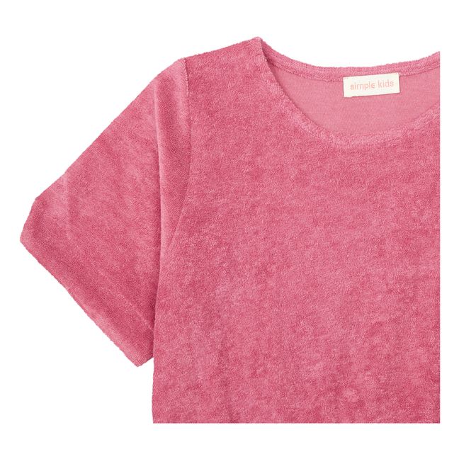 Sandy Terry T-Shirt | Rosa