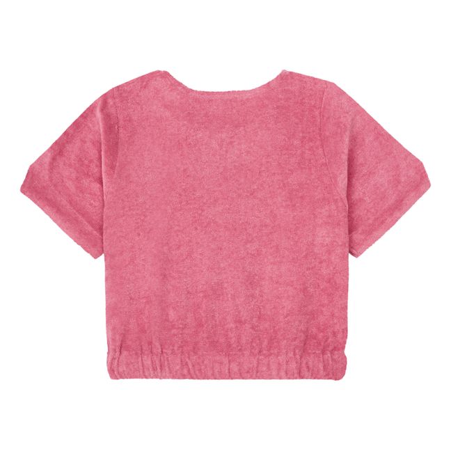 Sandy Terry T-Shirt | Pink