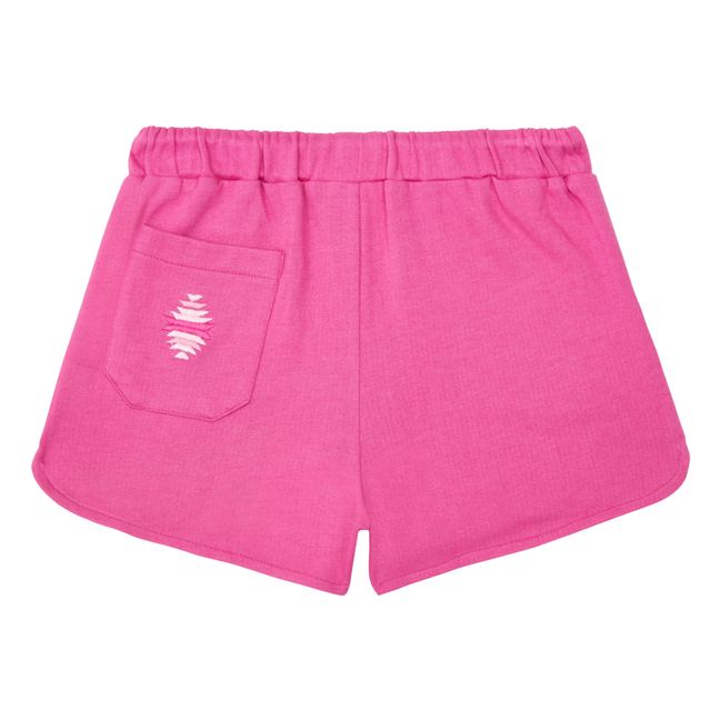 Short Molleton Adarow | Rose fuschia