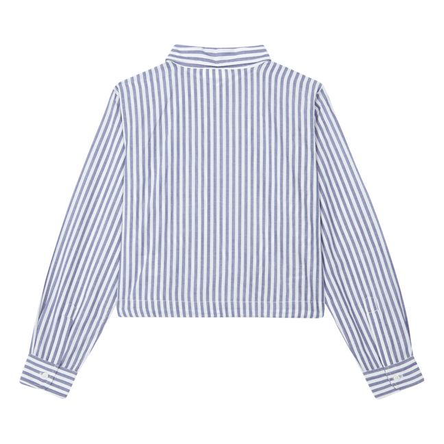 Chemise à Nouer Shaker | Bleu marine