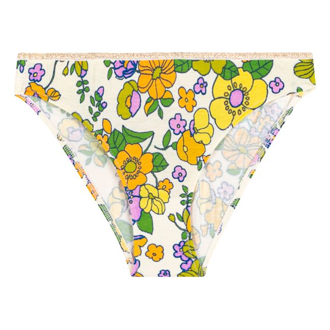 Culotte Emma Flower Power | Jaune