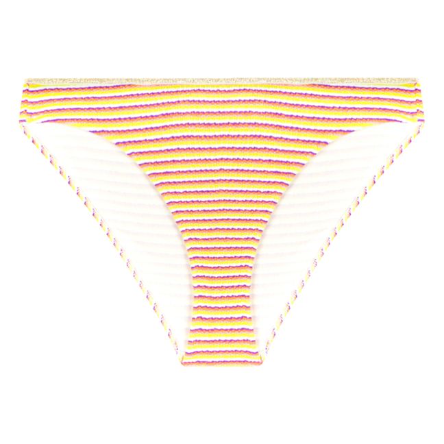 Bikini Claude Summer Stripes | Gelb