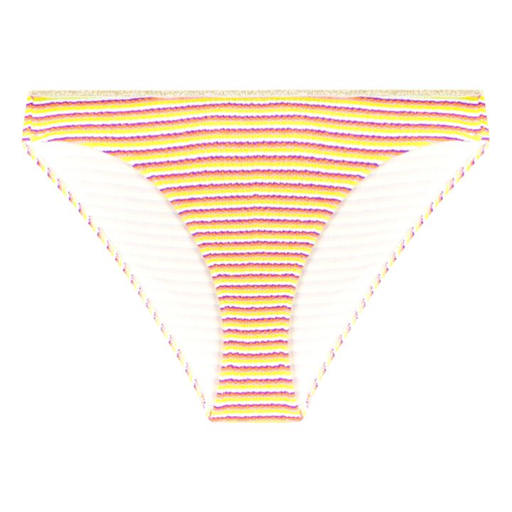 Traje de baño de 2 piezas Claude Summer Stripes | Amarillo- Imagen del producto n°2