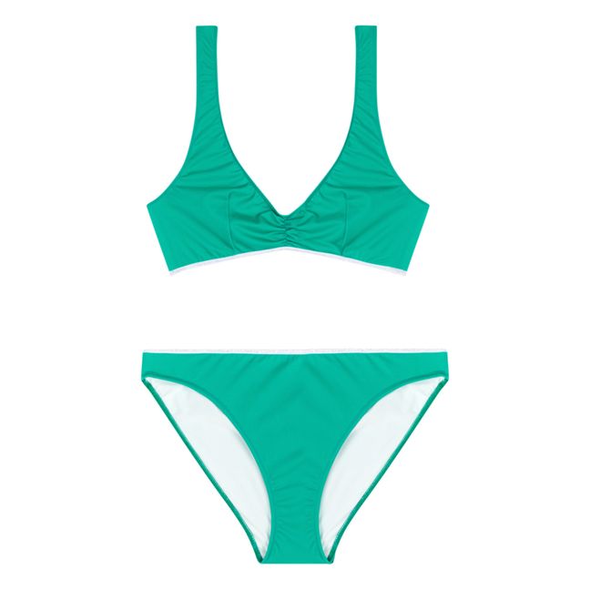 Claude Two-Piece Swimsuit | Green