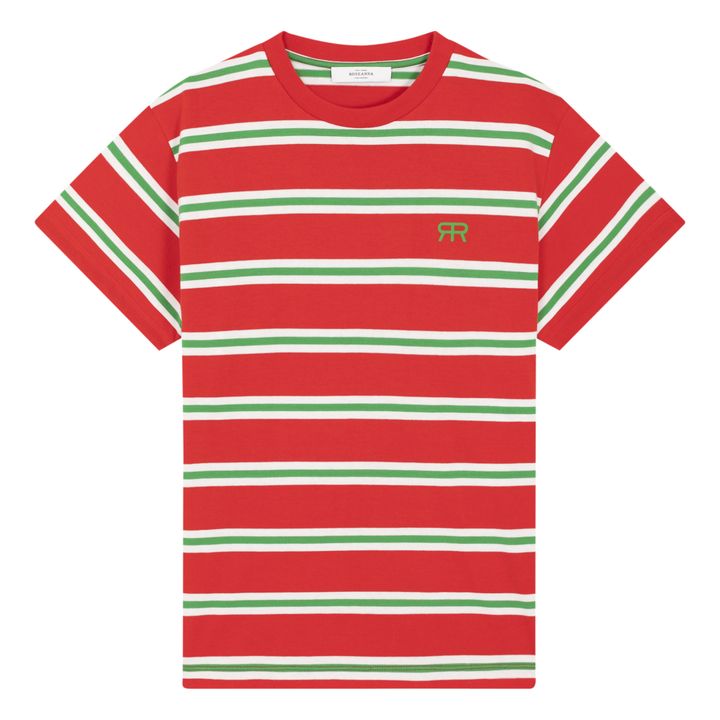 Welcomerr Preppy T-shirt | Red- Product image n°0