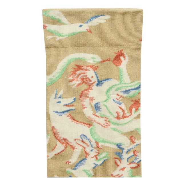 Maelström Socks | Beige
