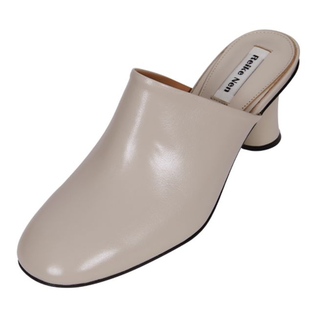 Closed-toe Mules | Crema