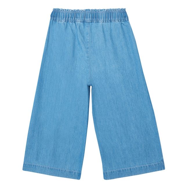 Pantalones amplios vaqueros | Azul