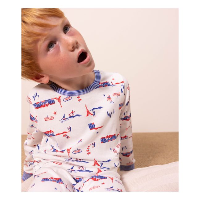 Ensemble Pyjama Le Touquet Coton Bio | Ecru